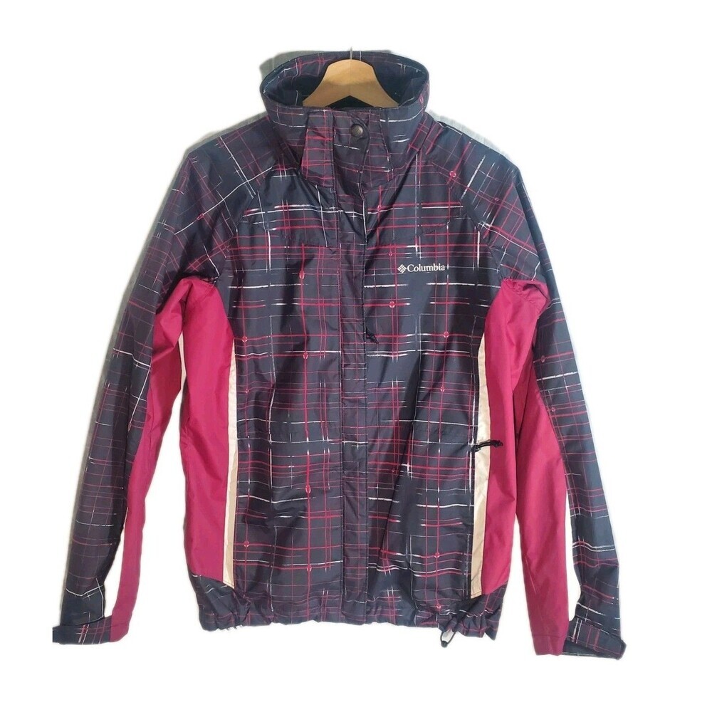 columbia interchange plaid jacket‎ womens medium